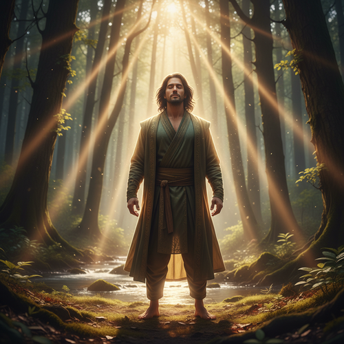 André – Goldene Stunde im Wald